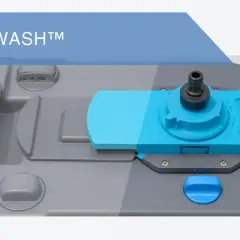Le système DOC-WASH™ facilite le nettoyage de la cassette WC de camping-car.