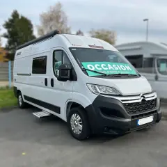 Camping-car Challenger sur base Citroën Jumper 2.2 HDI 140cv. Occasion révisée, préparée et garantie.