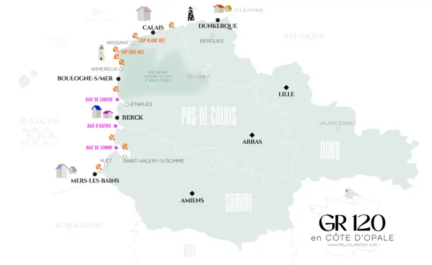 GR des Hauts-de-France - quel itinéraire choisir pour marcher ?