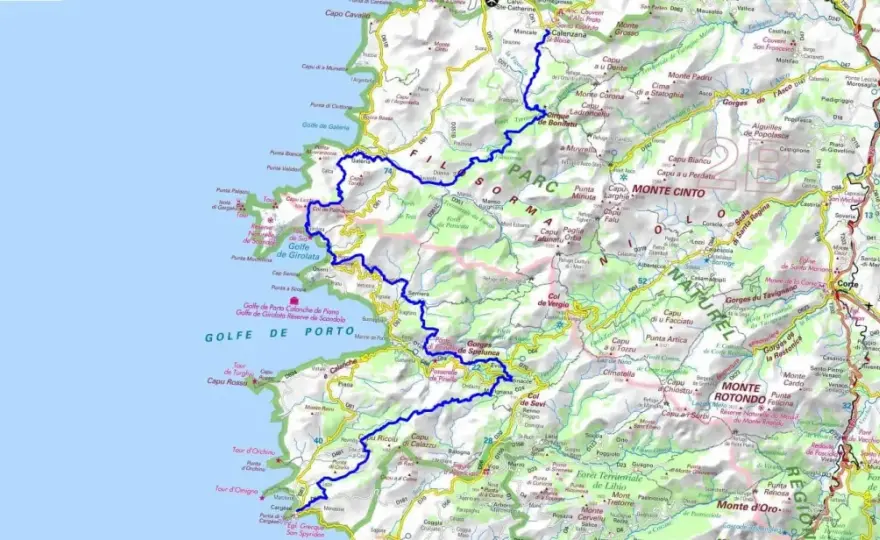 Mare è Monti Corse - Quel itinéraire choisir et comment l'organiser ?