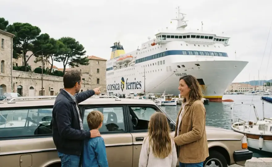 Le ferry pour la Corse en camping-car - combien ça coûte vraiment ?