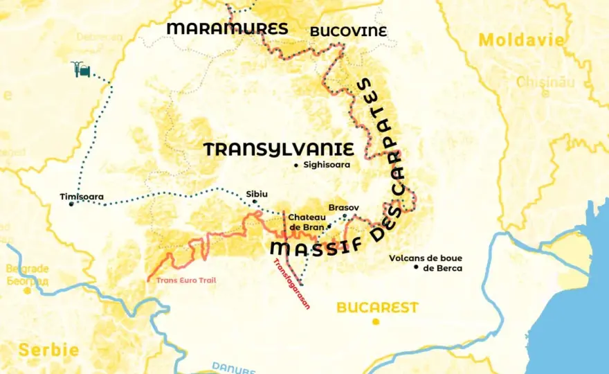 Roumanie - les meilleures régions pour un premier voyage