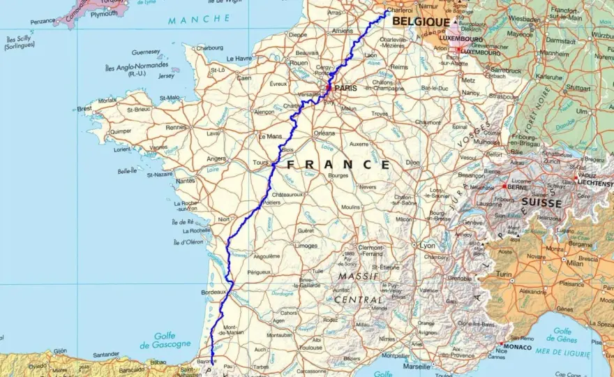 GR 655 vers Compostelle - itinéraire, étapes et conseils