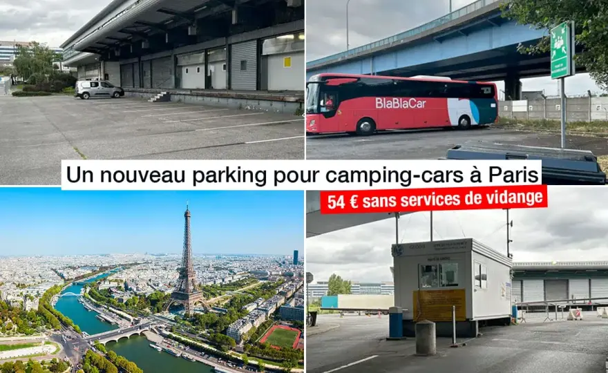 Aire camping-car Paris - Où stationner sans stress?