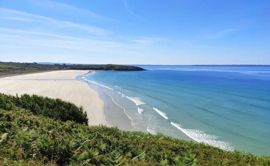 Plage de Trez Bellec - marées, baignade et activités