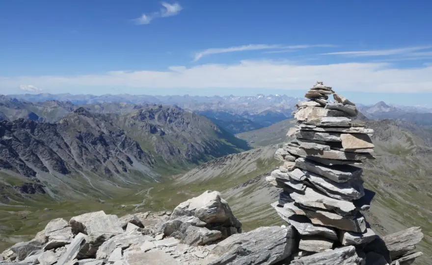 Randonnée au Pain de Sucre dans le Queyras - boucle ou sommet ?