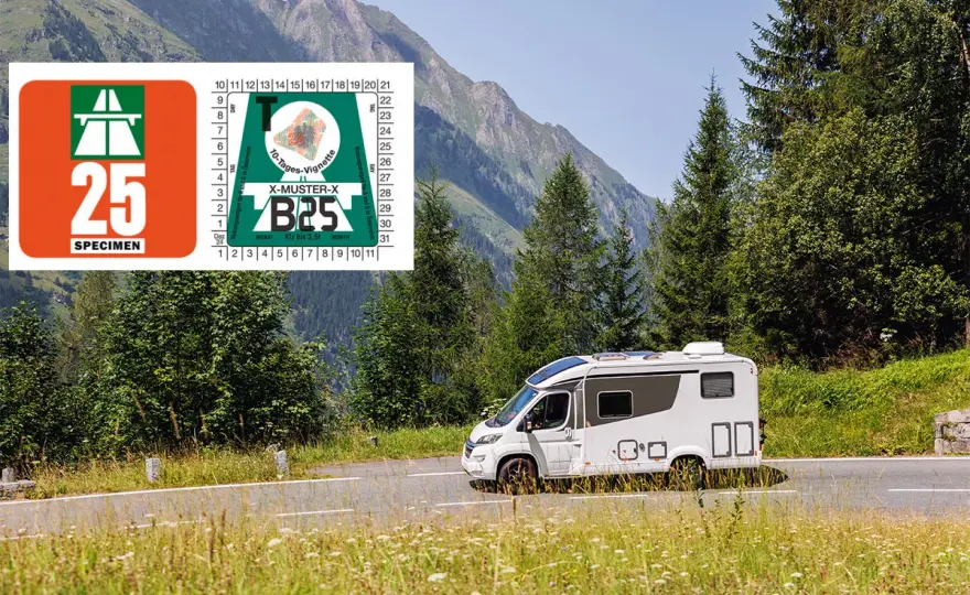 Camping-car en Suisse - vignette, stationnement et montagne