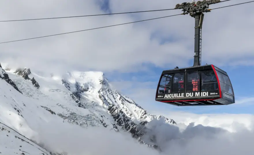 Aiguille du Midi à Chamonix - réussir la montée en haute montagne