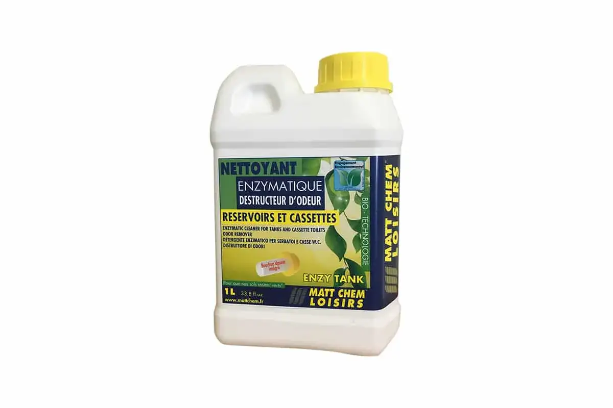 Nettoyant enzymatique pour r&eacute;servoirs et cassettes de camping-car. &Eacute;limine les odeurs pour un entretien impeccable.
